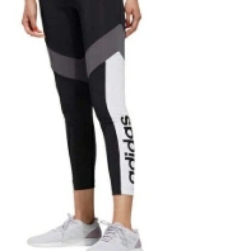 ADIDAS Women's Designed 2 Move Color Block 7/8 Tights Black S (NWOT) - Picture 3 of 10